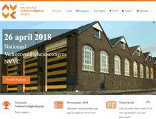 Tablet Screenshot of nvvc-congres.nl